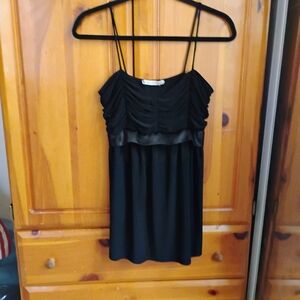 Charlotte Russe Black Ruched Camisole